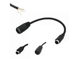Cabo Lurelia Midi Din 5 Pinos Din 6 Pinos 15 cm, para teclados, pianos e sintetizadores, PC e computador.