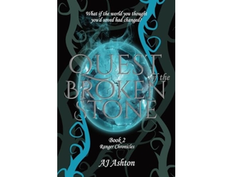 Livro Quest of the Broken Stone de Aj Ashton (Inglês)