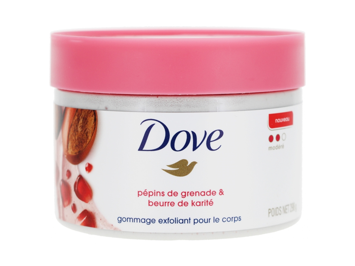 Esfoliante Corporal com Sementes de Romã e Manteiga de Karité 298 G DOVE
