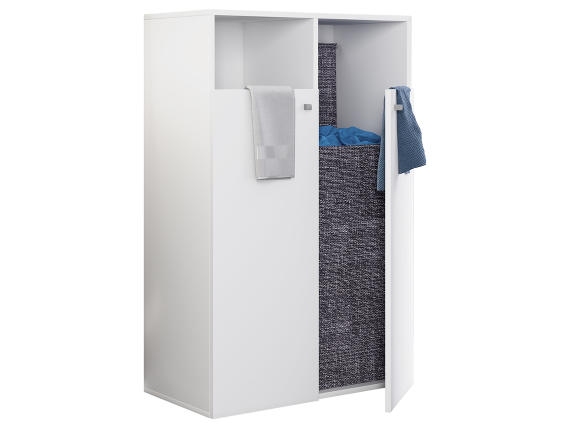 Armário Para Roupa Suja Caixa Para Roupa Suja Dreso Xl 2 F Vcm