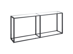 Console Table, Console Tables Vidaxl Transparente Vidro (n/a)