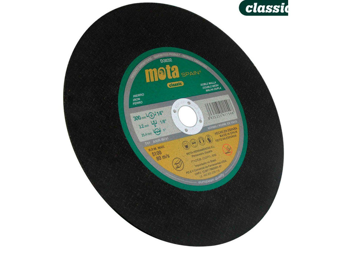Mota Herramientas Disco de Corte de Aço D3032 300X3.2X25.4 Mm