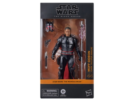 Star Wars The Mandalorian Moff Gideon Dark Armor Figura 15cm Hasbro