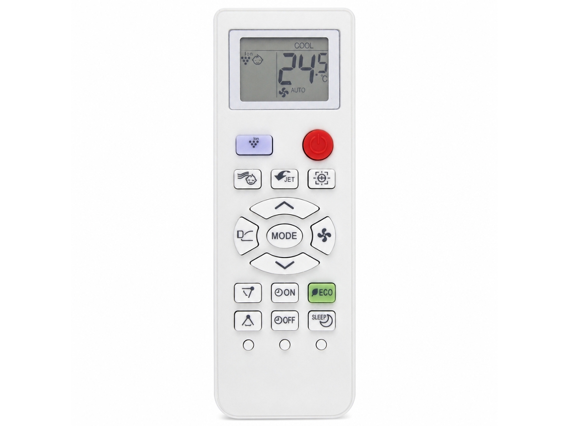 Comando À Distância Para Ar Condicionado Compatível Com Sharp Crmc-a936jbez