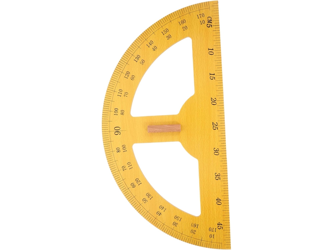 Régua Gigante Para Desenho E Medição De Ângulos - Régua Multifuncional Para Ensino De Geometria E De