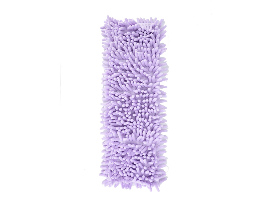 Panos de esfregão planos reutilizáveis Baok para limpeza de pisos secos ou molhados (roxo)