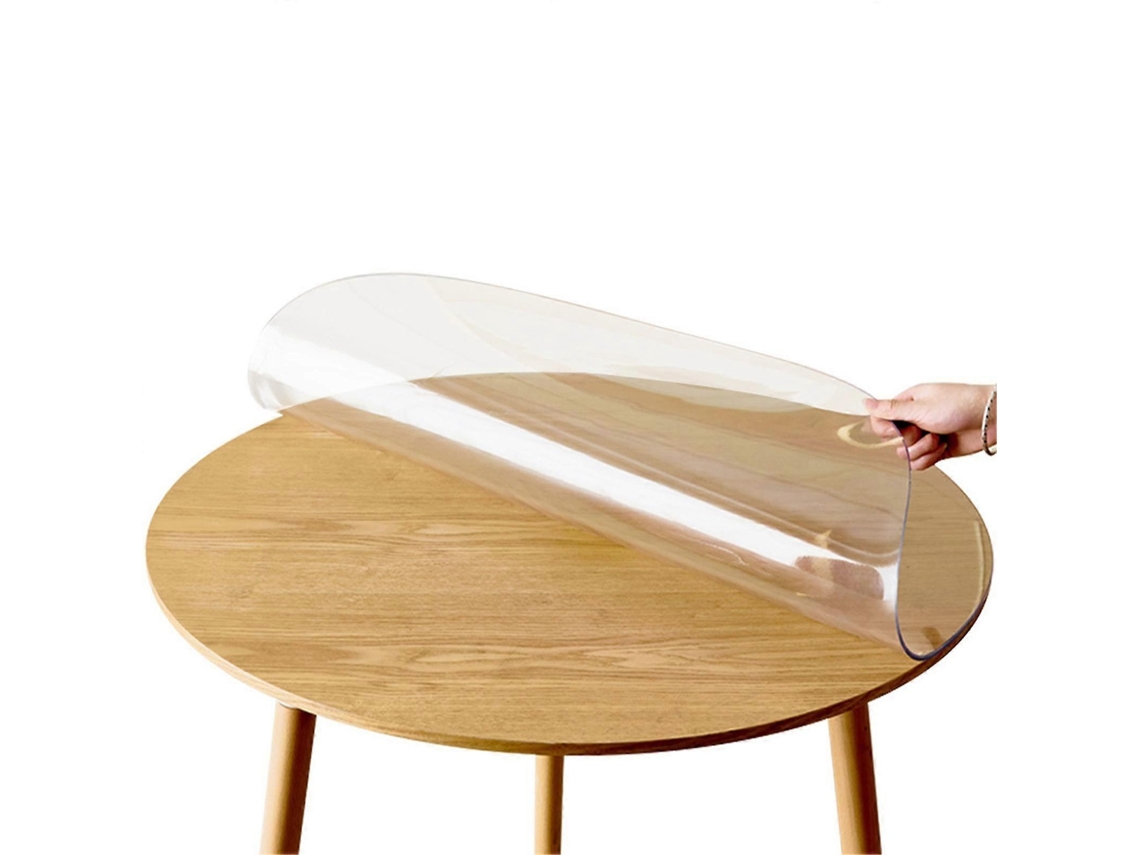 Protetor de Toalha de Mesa em PVC, 5 tamanhos, Redondo, com 2 mm de espessura AQUAFORGE