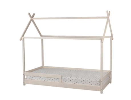 MUEBLEAR Cabana 200X90Cm com Plataforma Branca