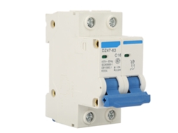 Laxiscreed Disjuntor Miniatura Dz47-63 2p Até 400vac 16a Proteção Elétrica Residencial