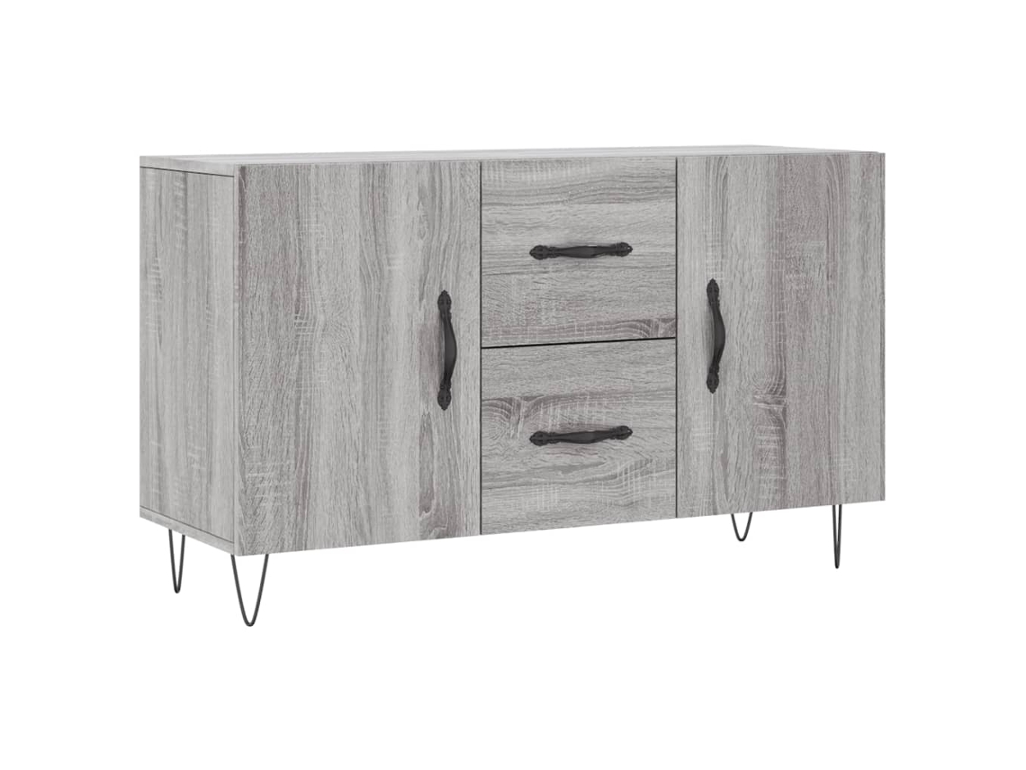 Aparador MAISON EXCLUSIVE Derivados de Madeira Cinzento Sonoma (100x36x60 cm)