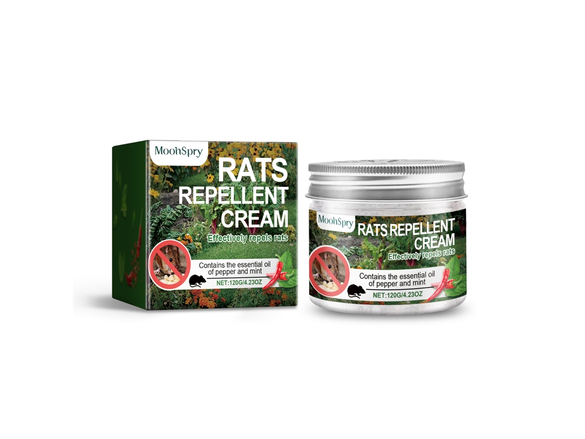 Creme Repelente Ratos Seguro Casa Eficaz