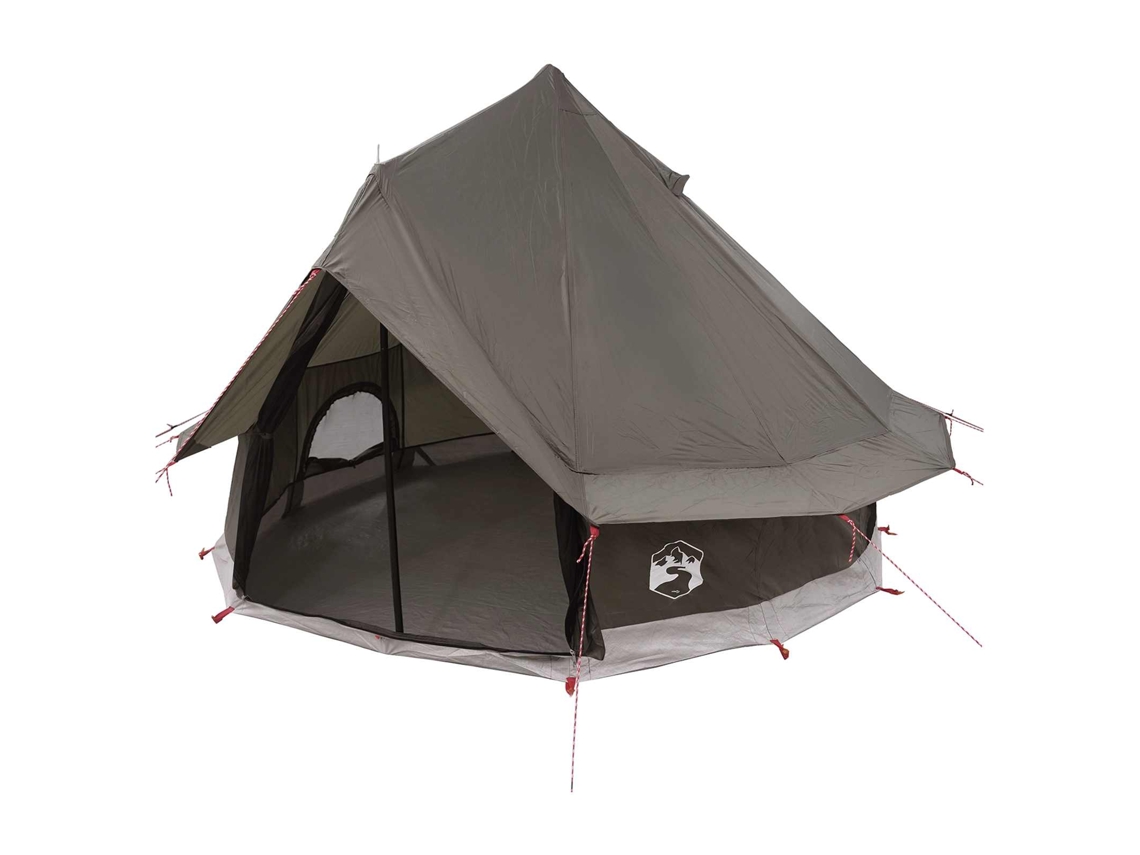 Conjunto 1 Barraca Tipi Vidaxl Castanho Poliéster (250 X 250 Cm)