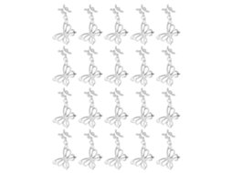 20 Pingentes De Borboleta De Liga Para Acessórios De Joias Diy