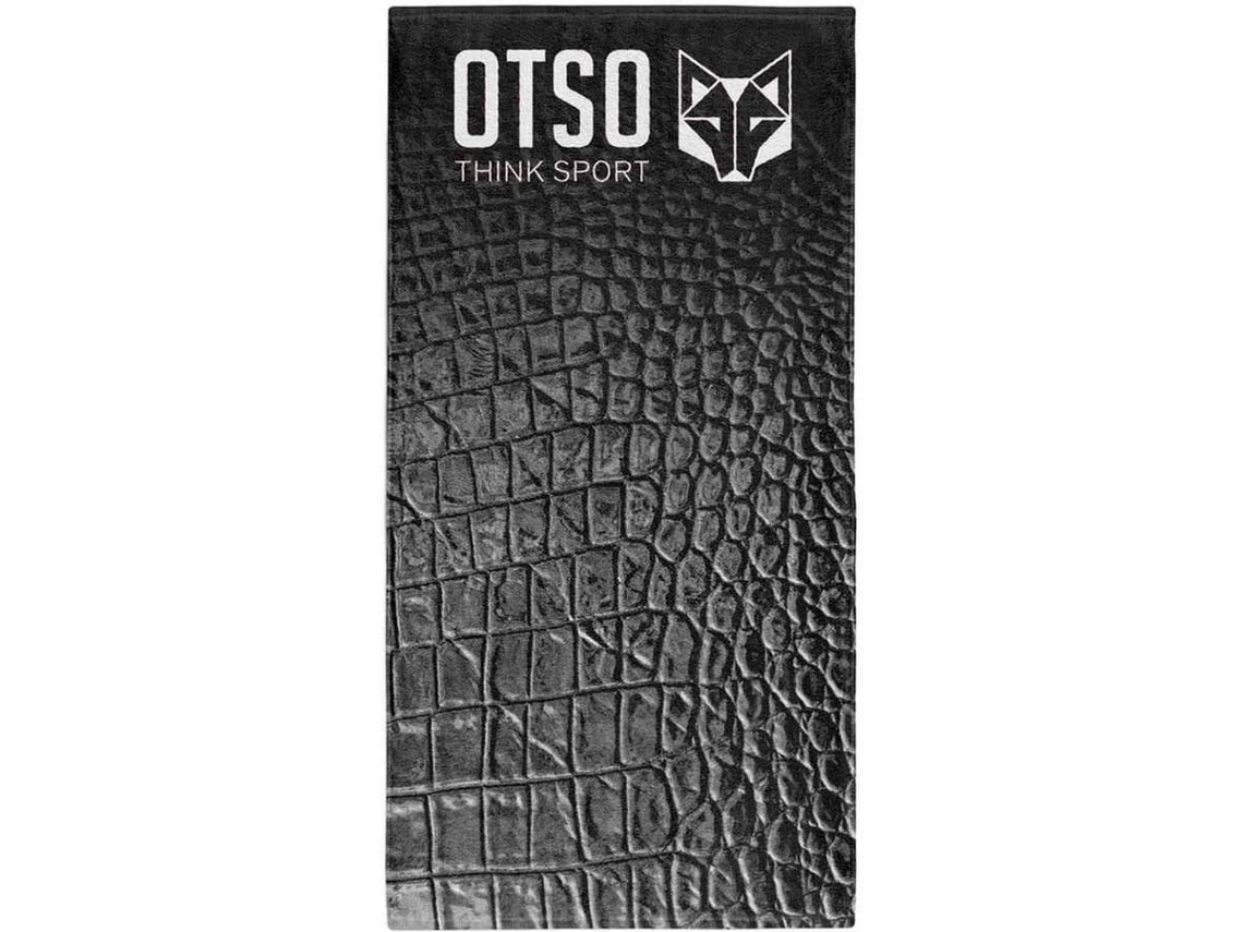 Toalha para Natação OTSO Microfibra Preto (150 x 75 cm)