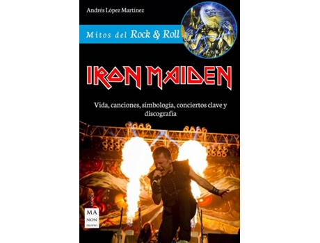 Livro Iron Maiden de Andrés López Martínez (Espanhol)