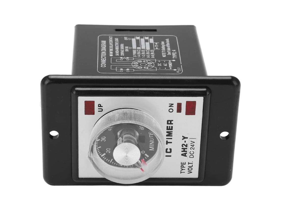 Laxiscreed Controlador De Tempo Relay Miniatura Com Temporização Ajustável E Design De 8 Pinos