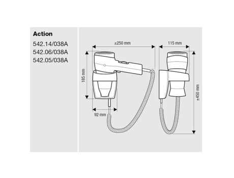 Secador De Cabelo Valera Action Super Plus 1600 2 Velocidades 3 Temperaturas Ionizador De Ar