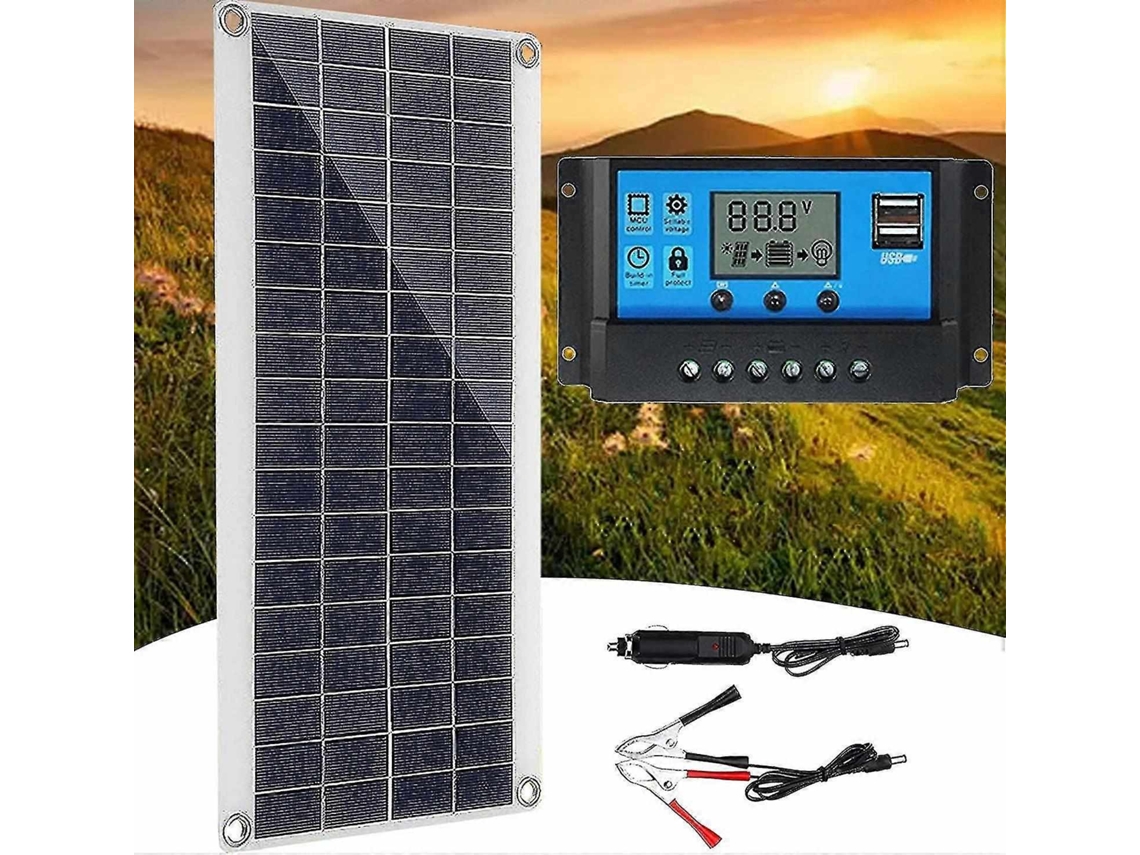 Painel Solar 300 W 12 V com Controlador BRILVIBERA