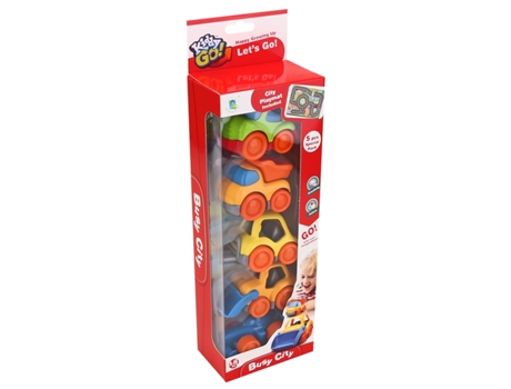 Carros E Tapete Infantil Kiddy Go Kiddygo