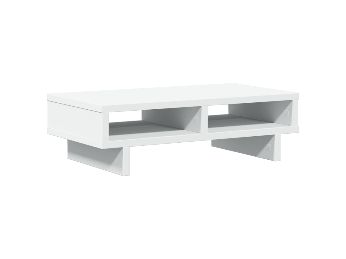 Suporte para monitor VIDAXL Branco Madeira processada (50x27x15cm)