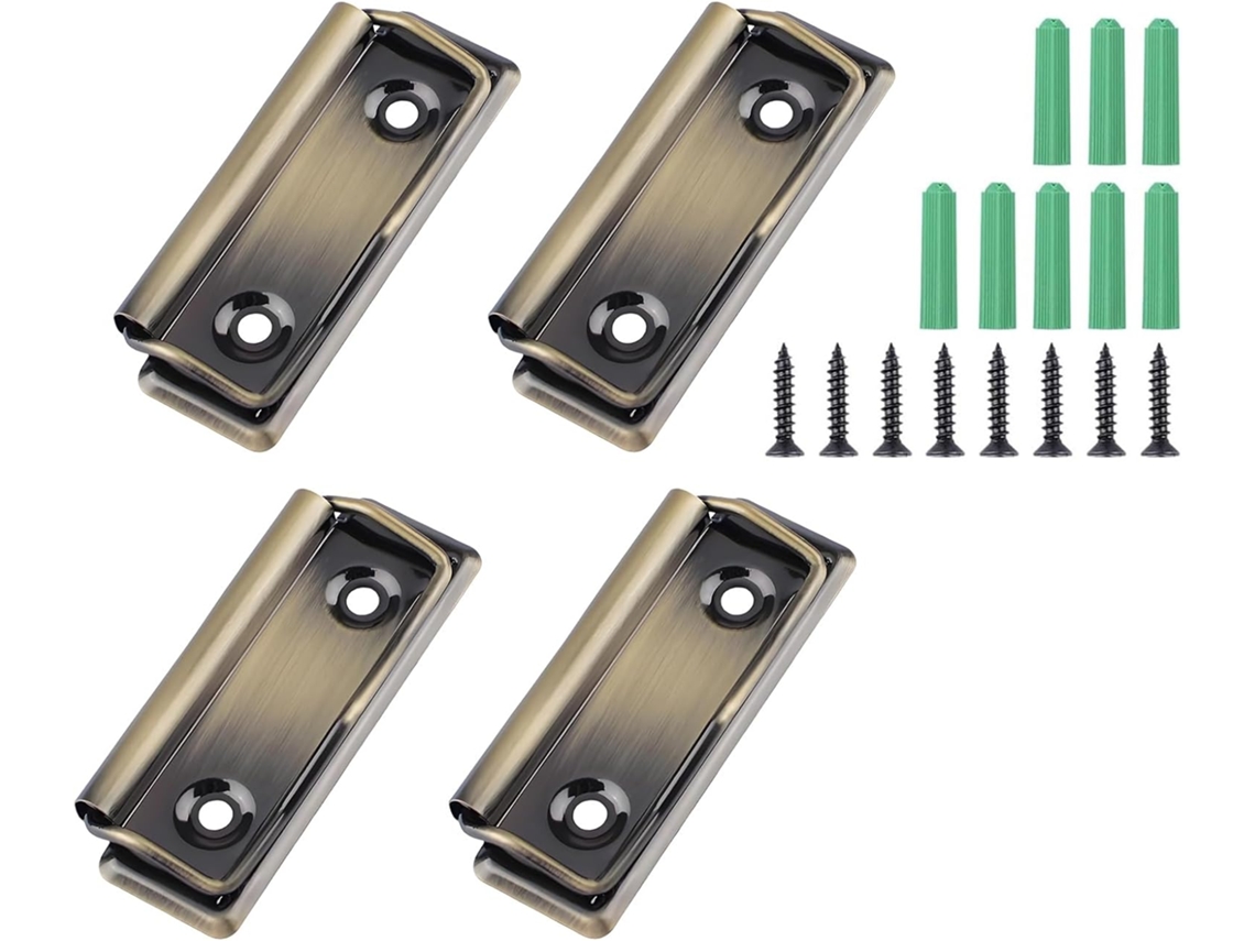 Gancho De Parede Metal Prático Com Parafusos Para Pendurar Fotos,