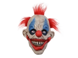 Máscara De Palhaço Assustadora De Látex Para Halloween Cosplay Festa Carnaval