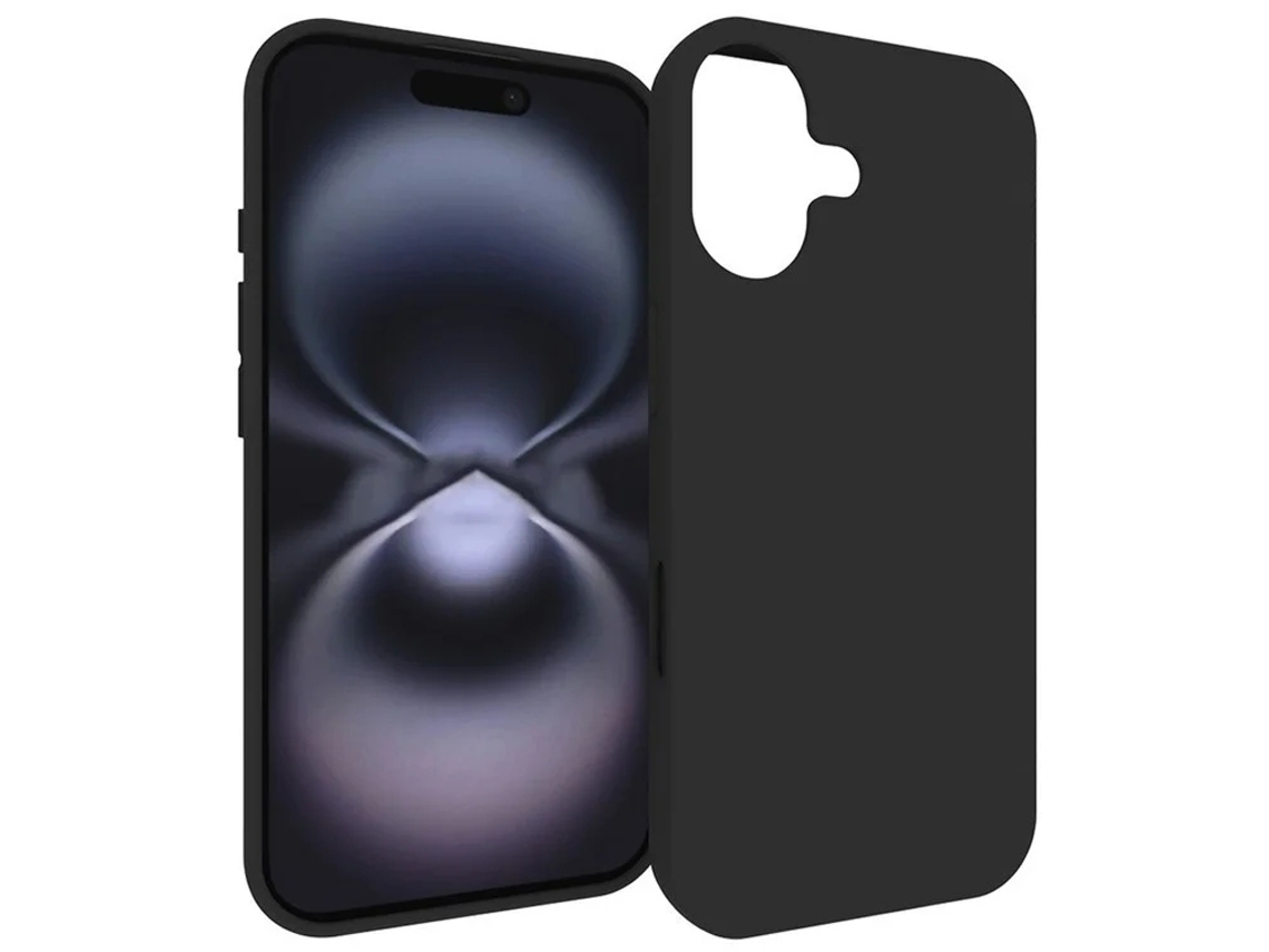 pacote Com 10 Capa De Celular Fosca Em Tpu Macio Para Iphone 17 - Preta