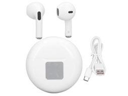 Fones Bluetooth Intra auriculares EOOCOO com Redução de Ruído