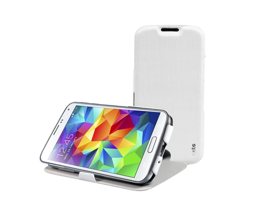 Capa Bookstand SAMSUNG Galaxy S5 SBS Branco