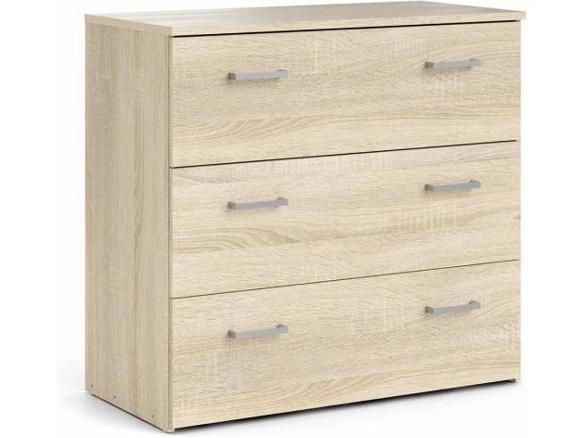 Cómoda Lisboa 3 Gavetas (Outlet Caixa Aberta - 74.1 x 35.95 x 69.9 cm)