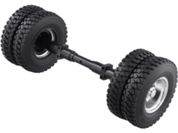Conjunto de 4 Pneus de Borracha Sem Eixo para Caminhão Rc 1/14 770s 3363 Fh16 Man Diy SFUSHOS