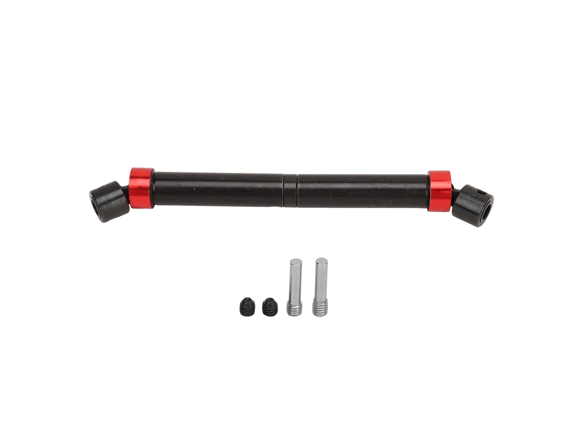 Engrenagem de transmissão Eixo para carro RC 1/10 Axial SCX10 90046 CC01 125-190mm preta