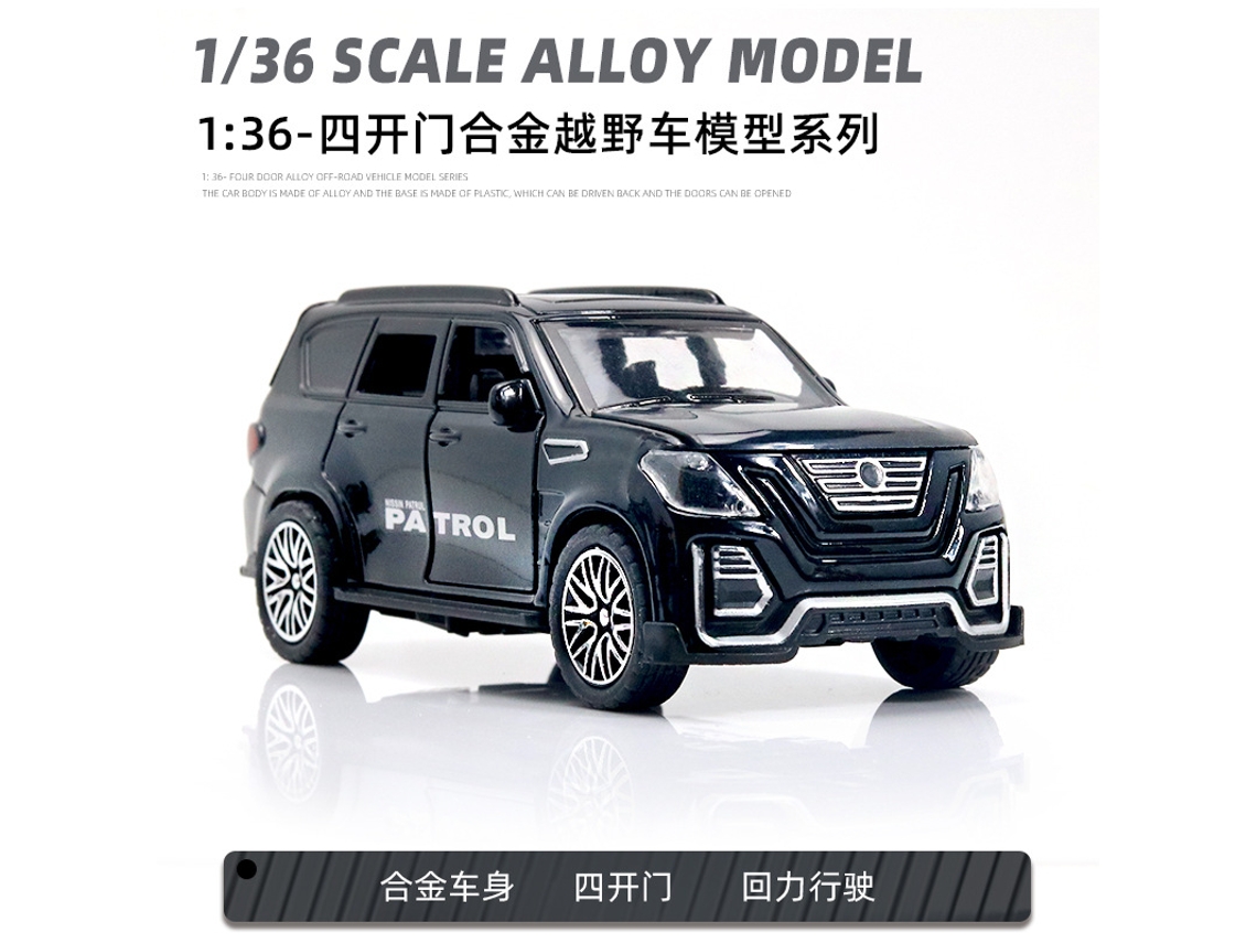 Miniatura De Carro Em Escala 1/36, Feita Em Metal Fundido, Presente Para Crianças.