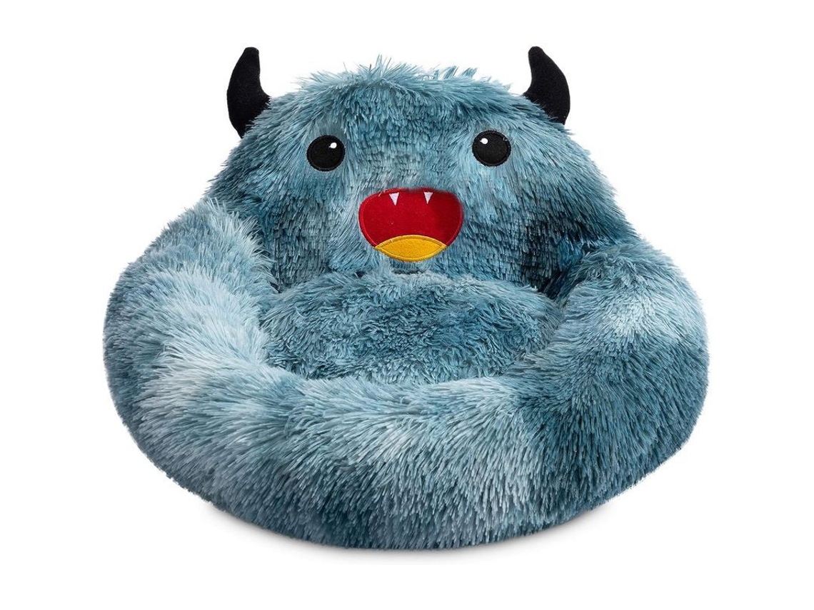 Cama Donut para Pets, Azul | S/MARCA