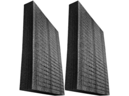 2 Peças Insert De Boîte En Mousse Pe Noir Plaque De Protection