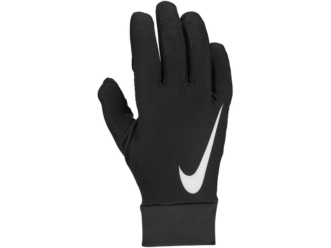 Luvas de Criança NIKE Para Crianças Base Layer Preto para Corrida (Tamanho: M)
