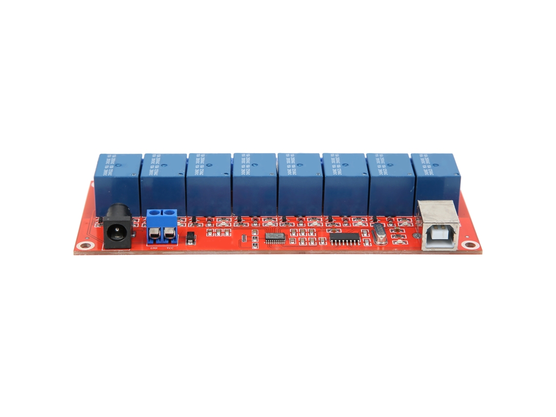 Laxiscreed Módulo Relé Com Interface Usb E Controle Por Porta Serial De Baixo Nível