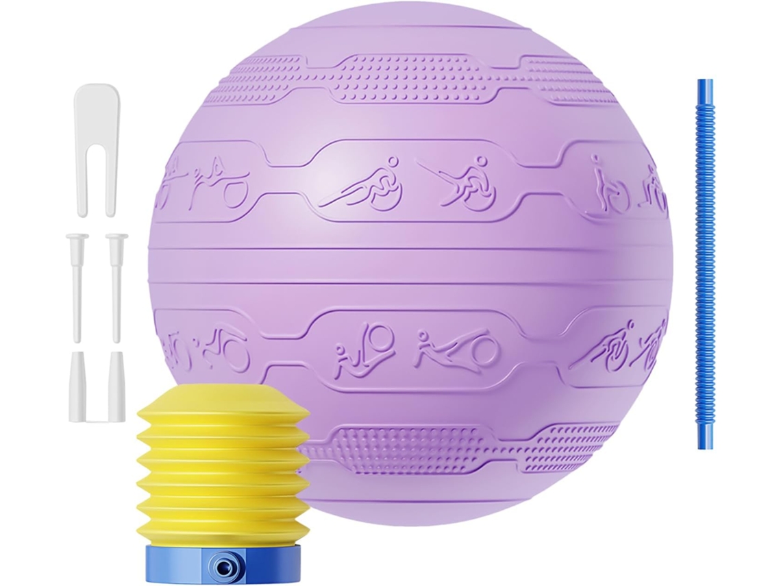 Bola de Yoga, Ginástica Anti estouro, 65 Cm, Resistente | S/MARCA