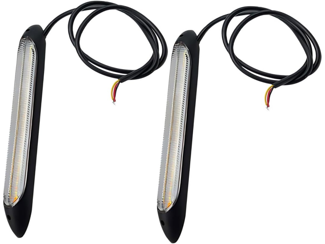 Unidades De Faixa De Luzes Diurnas De Led Para Carro, Faixa De Luz Intermitente Multifuncional