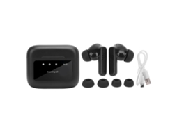 Auriculares con traducción en tiempo real S/MARCA, 144 idiomas, Bluetooth 5.4, control táctil, negro