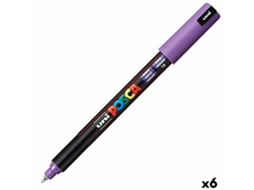 Rotuladores POSCA Pc-1Mr Violeta 6 Unidades