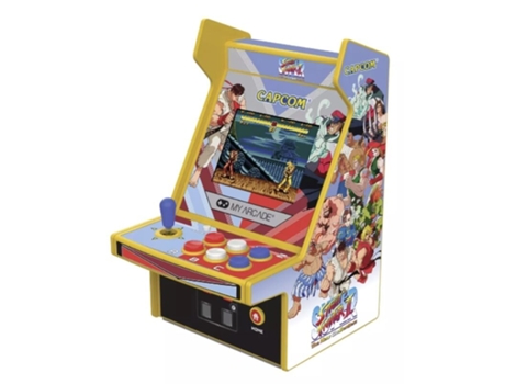 Street Fighter II Micro Player Console 17 Cm Meu Arcade