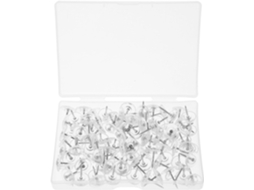 Tidtaleo Tachinhas Transparentes, Organizadores, 2 Caixas, Formato de Engrenagem, Material Plástico e Metal, para