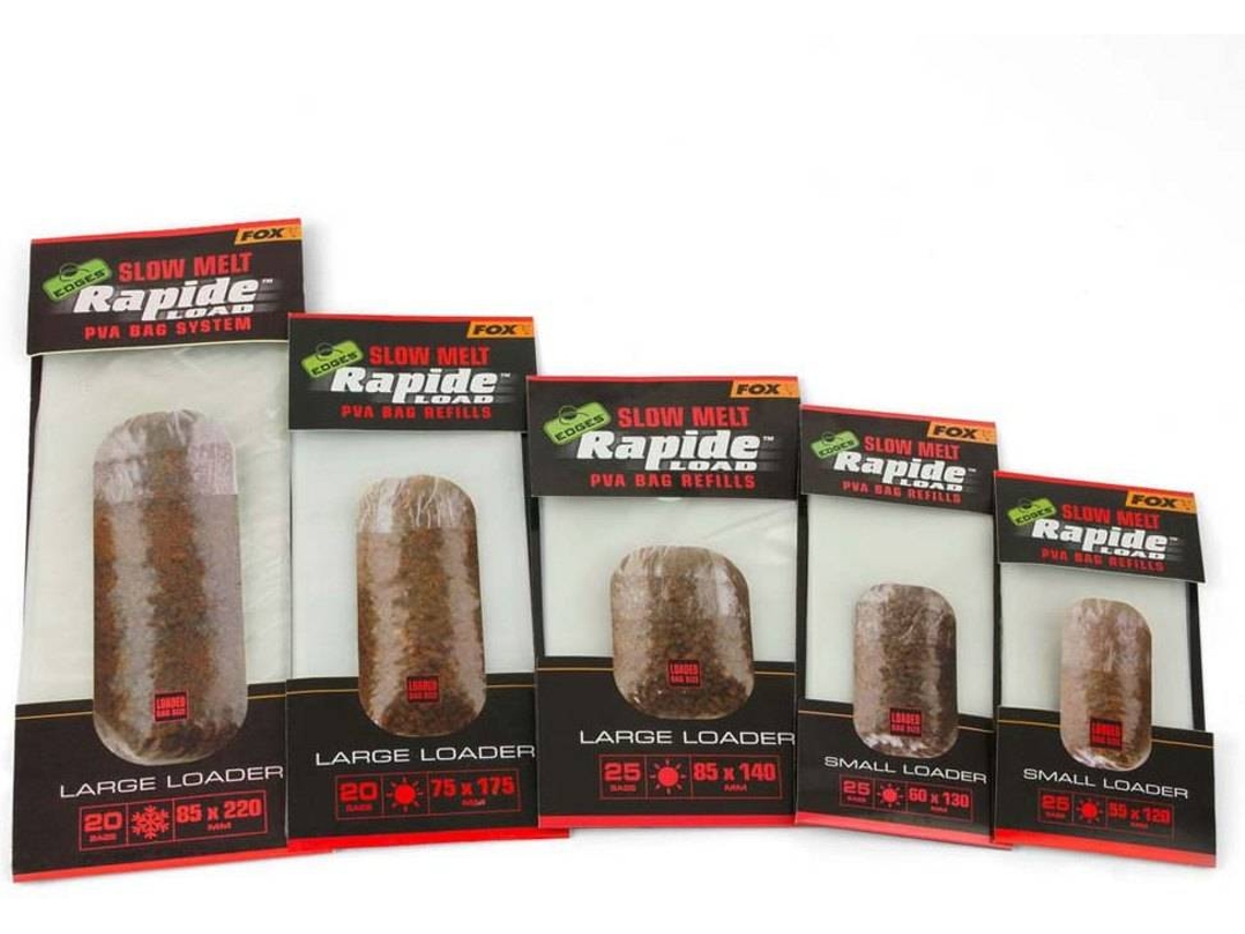 Acessório para Iscos FOX INTERNATIONAL SPORTS CHANNELS Edges Rapide Pva Load Bag Refills Slow Melt Vermelho