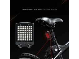 Bengguo Lanterna Traseira Bicicleta 650mah 3 Modos À Prova D'água Indicador Direção Aviso Controle Remoto Sem Fio Ciclismo Noturno