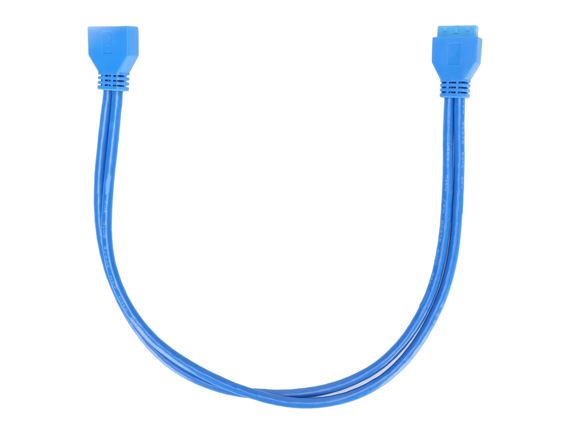 Cabo Extensor Usb 3.0 Laxiscreed De 20 Pinos Para Maior Alcance E Confiabilidade