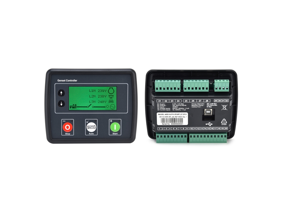 Laxiscreed Gerador E Controlador Com Arranque Automático E Detecção De Rede Trifásica
