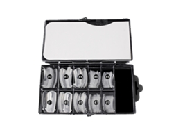 120pcs Dicas De Unhas Falsas Transparentes De Cobre Inteiro Para Alongamento E Decoração De Unhas Artisticas