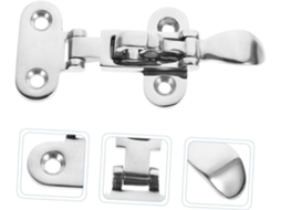 Fecho Magnético Para Porta, 2 Peças, Trava Para Porta De Armário, Fecho De Encaixe, Acessórios De Fixação, Presilha De