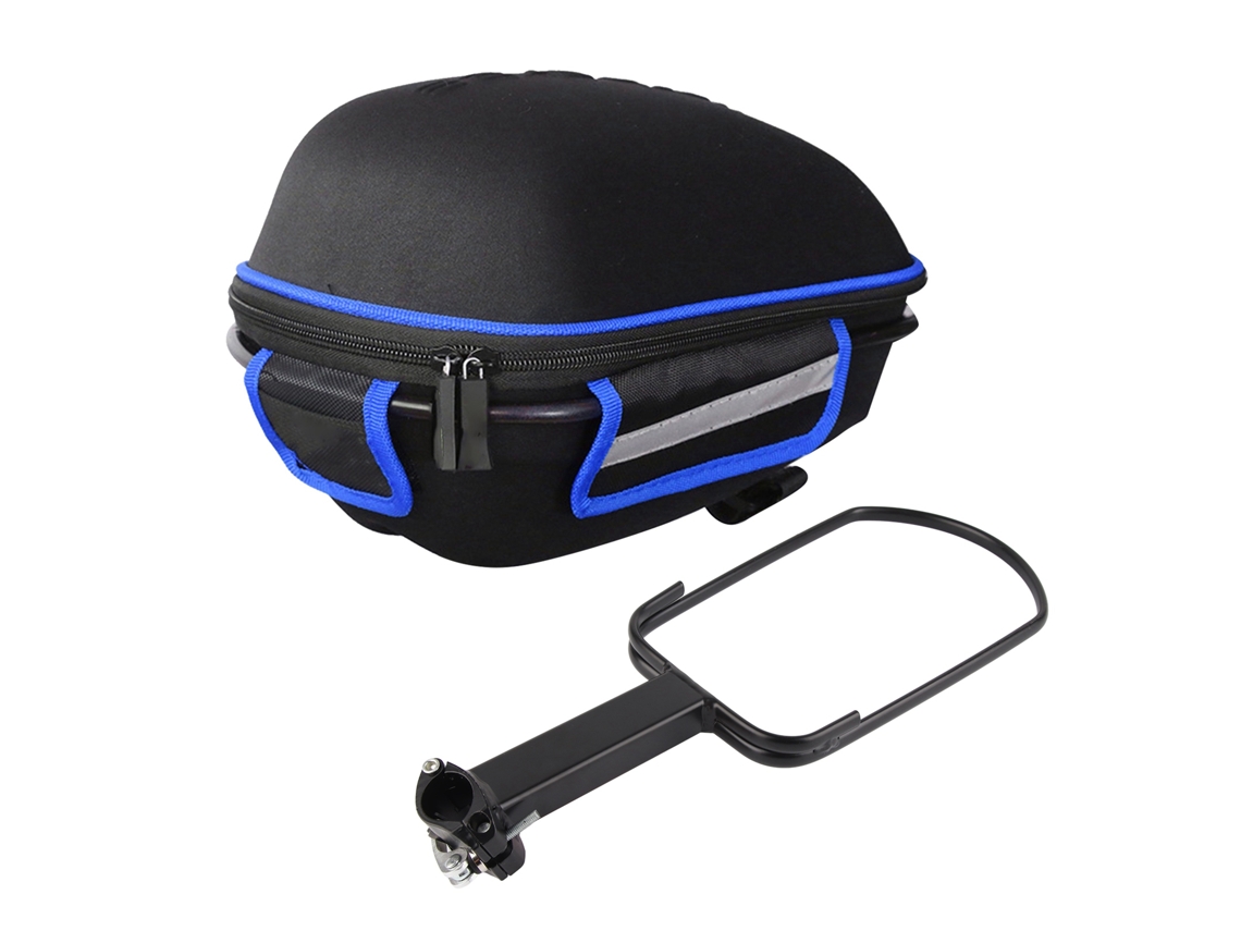 Bolsa de selim para bicicleta S/MARCA com camada espessa e material resistente.
